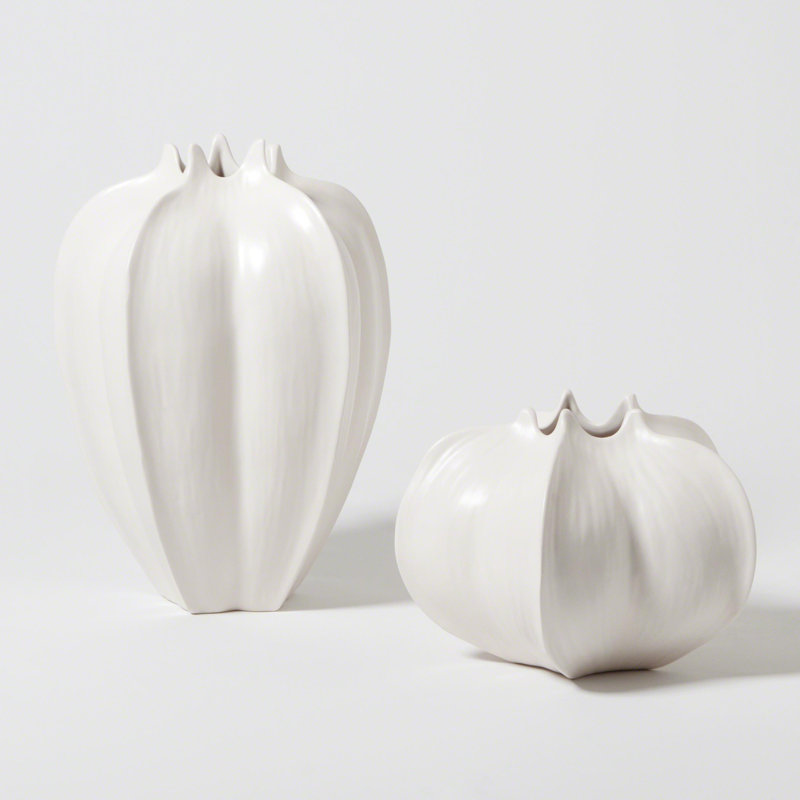 Star Fruit Vase, 4" H x 5" W x 5" D