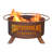 Collegiate Series Round Steel Fire Pit-13242247
