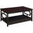 Town Square Collection Transitional  Coffee Table With Bottom Shelf-175228617