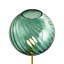 Alingtons Designer Chic Floor Lamp with Brushed Base and Glass Shade-1062844628