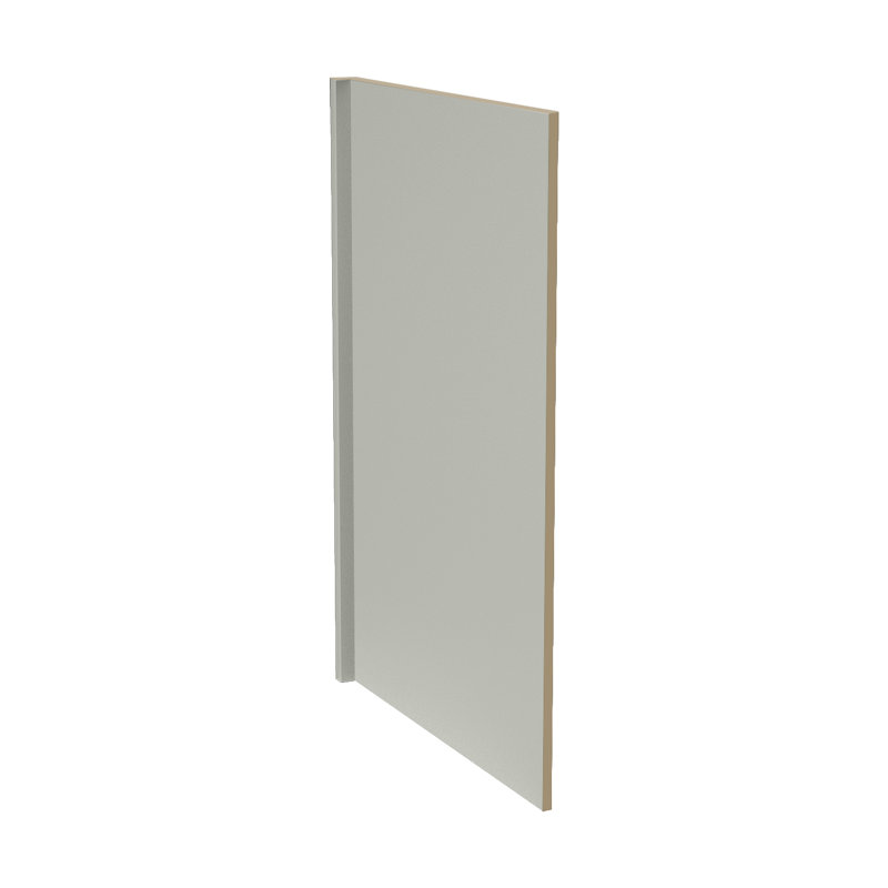 Panneau d'extrémité de lave-vaisselle Sinber Laguna gris, P 24 po x H 34,5 po, Laguna Gray