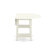 Linen White Finish Round Solid Wood Top Dining Table Set-1362006195-1362006192