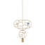 Wooden Dots 1 - Light Pendant-410155371-410155370