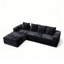 Canapé modulaire 104 po avec méridienne en L 104 po-299598447