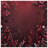 Red Botanical Leaves Quilted Bedspread-126079545