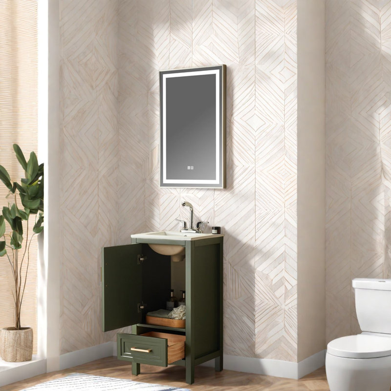 Freestanding Standard With Ceramic Top