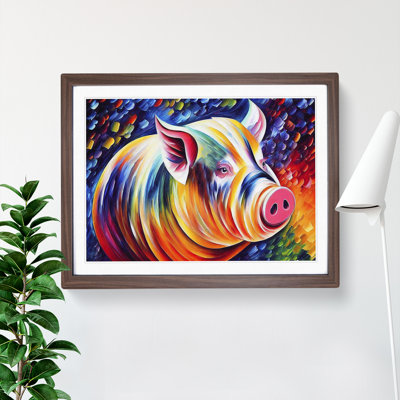 Pig Vol.3 - Single Picture Frame Painting