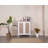 Modern Scandinavian Sideboard with Soft-Close Doors, White & Oak Finish, 35.4 x 41.3 x 16.1 inches | 100% MDF with Hornbeam Legs | Numerous Shelves, Wall-Mountable, Perfect for Stylish Storage Solutions-441268061