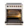 ILVE Nostalgie II Noblesse 30 in Induction Range