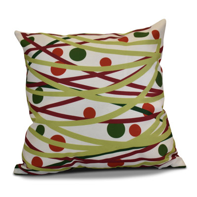 Housse de coussin carrée et insert doodle decorations
