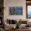Impression d'art mural rétro en acrylique alpin-132707664-132707667