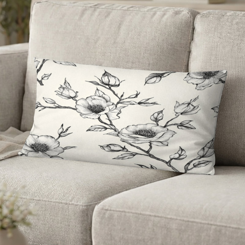 Coussin Modern, H 12 po x l 20 po