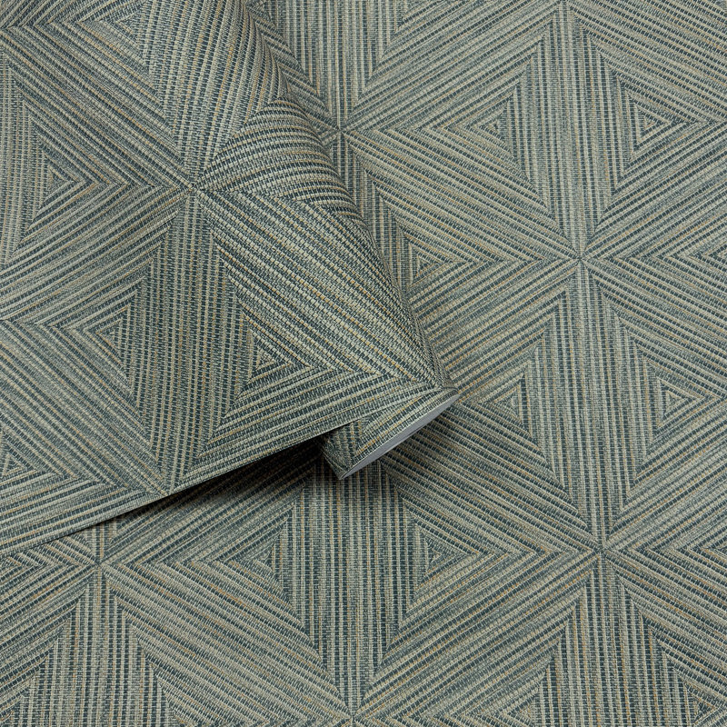 10.05m x 53cm Matte Wallpaper Roll, Blue