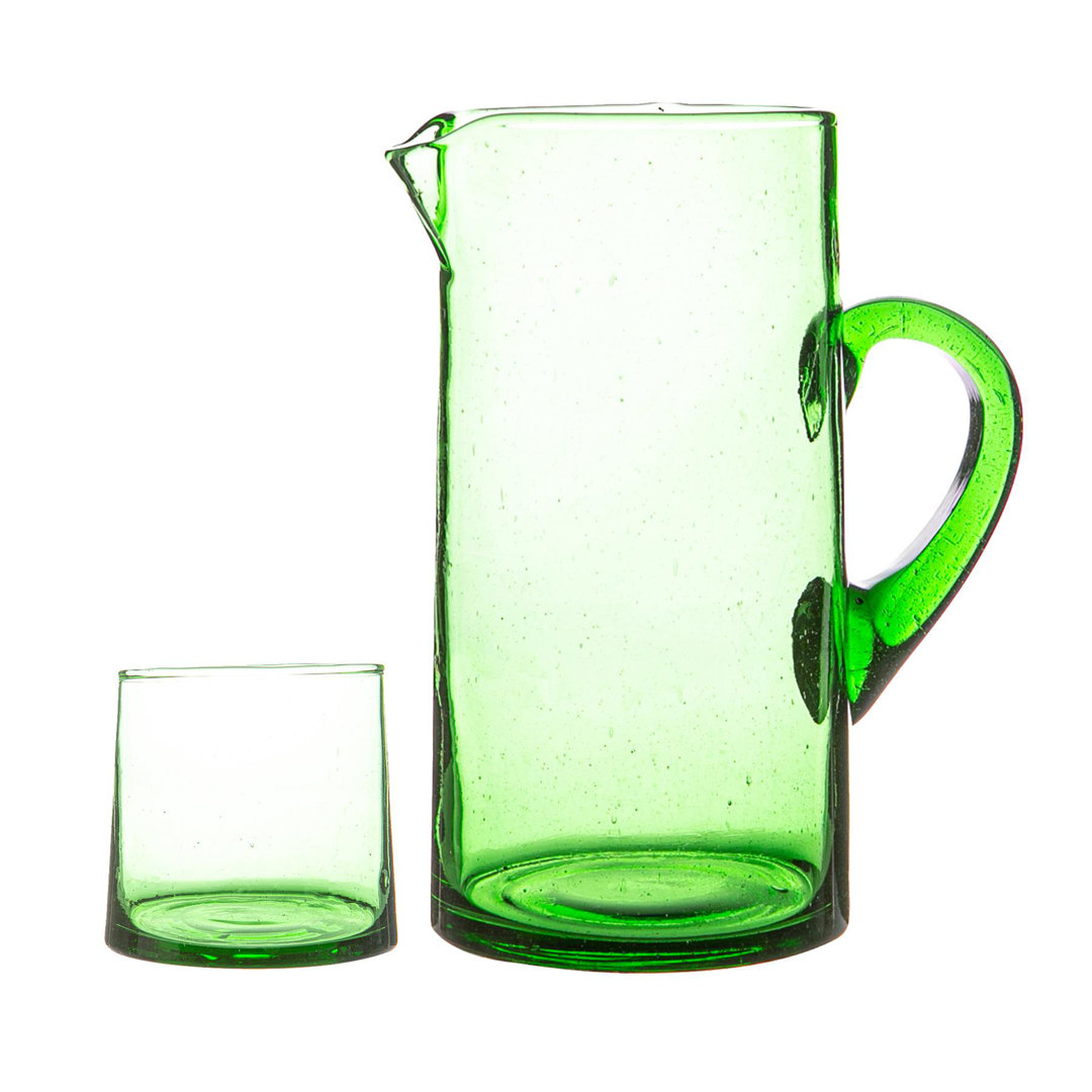 Nicola Spring Merzouga  Glass Tumblers with Jug