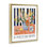 Art mural classique sur toile flottante encadré classique italien, design par lettré et doublé