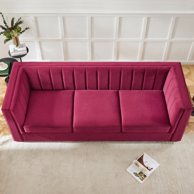 Allard Velvet Living Room Sofa