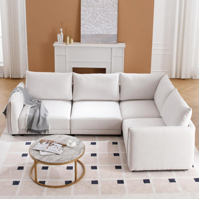 Module For Modular Sectional Sofa, Upholstered Single Couch Armchair