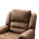Chemika 40.9'' W Classic Super Soft Padding And Oversize Manual Recliner With Rivets