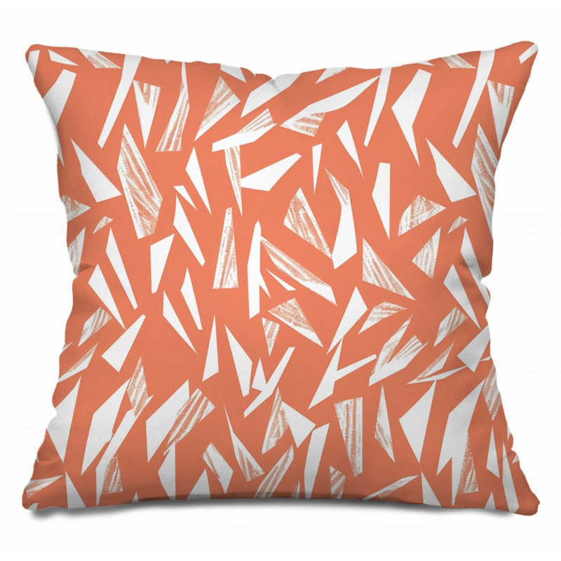Coussin décoratif réversible en mélange de coton Cosmic, H 26 po x l 26 po