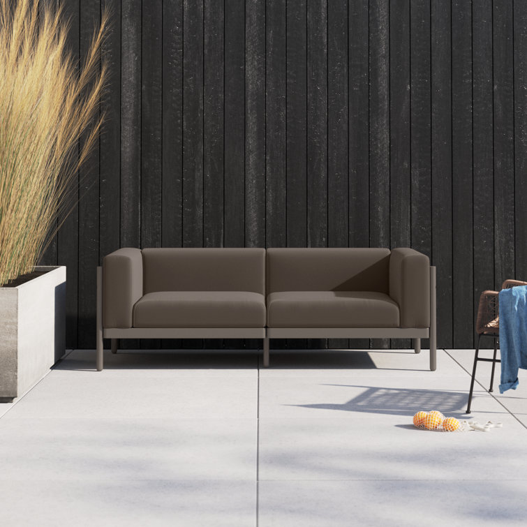 Metaza 74'' Polypropylene / Olefin Rope Outdoor Sofa