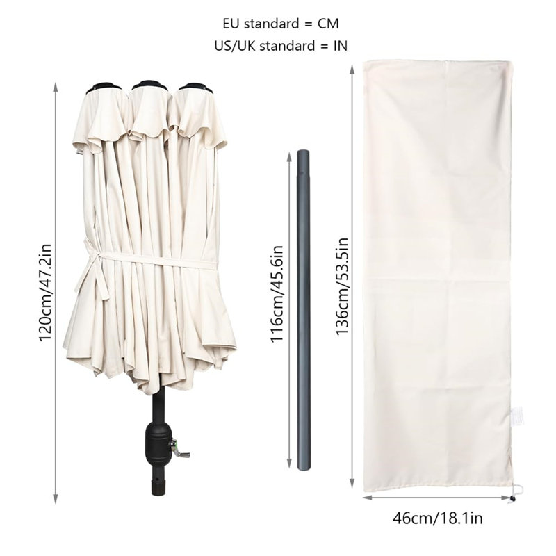 300cm Market Parasol