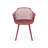 Outdoor Poppy Chair: Weather-, Stable, Red Polypropylene, 23.2 In.D X 21 In.W 32 In.H, Minimalist Chair For Space: Modern, In.H-267229988