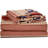 Microfiber Multicolor Southwestern Tribal Aztec Sheet Set-585567019-544189363