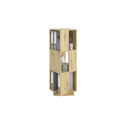 Fin Melamine Resin Coated Chipboard Cube Bookcase