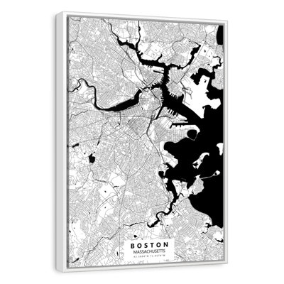 City Of Boston Map