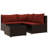 3 - Person Patio Conversation Set with Cushions-1636388144-1636388047