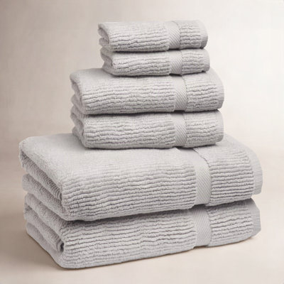 Bear 6-Piece Cotton Towel Set