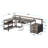 Sholpan LED L-Shaped Desk with Cabinet with Power Outlets-1843568773-1831091176