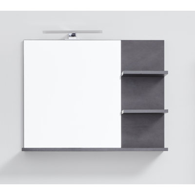 Gaibrial Engineered Wood Flat Wall Mirror