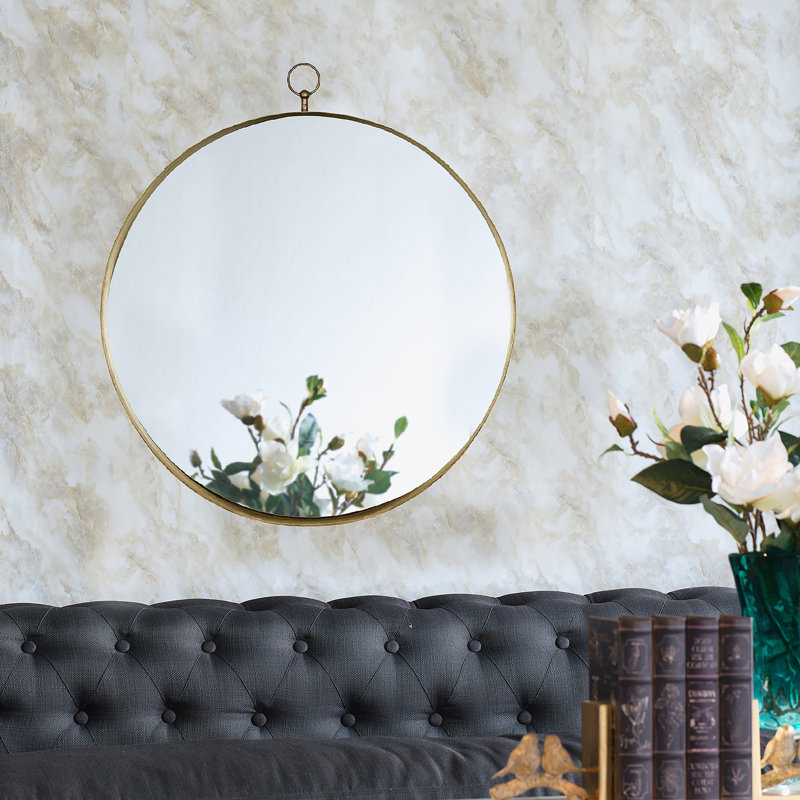 Miroir rond 24 po x 28 po