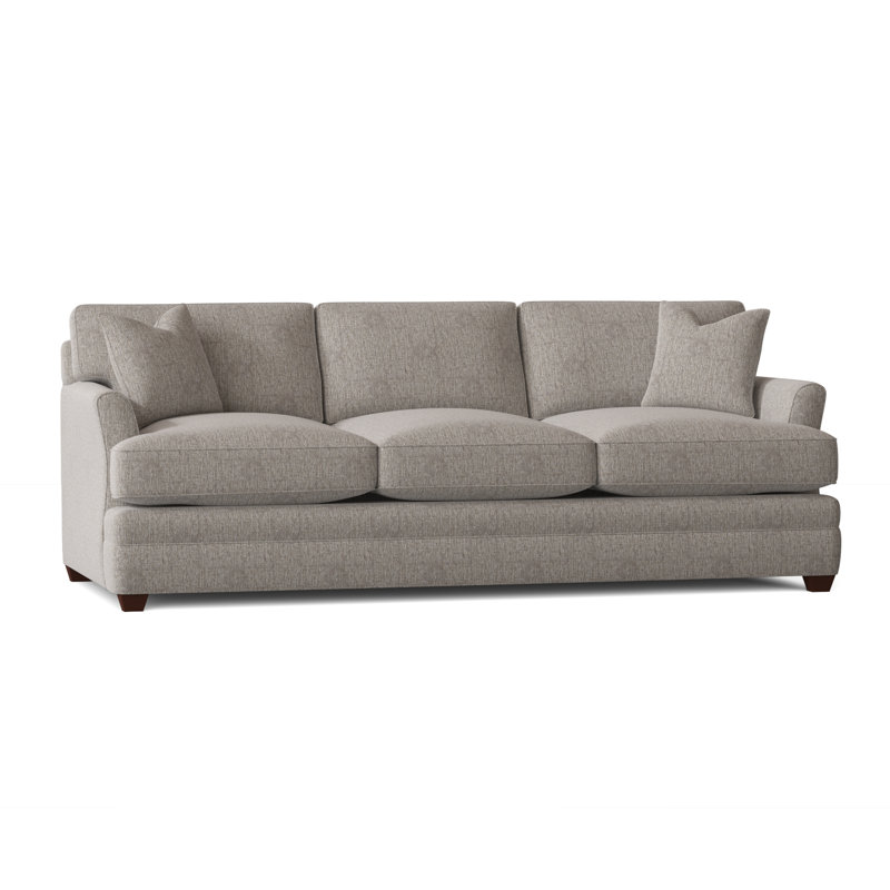 Harriss Upholstered 91'' Sofa, Drusky Twig Sustain® Basketweave