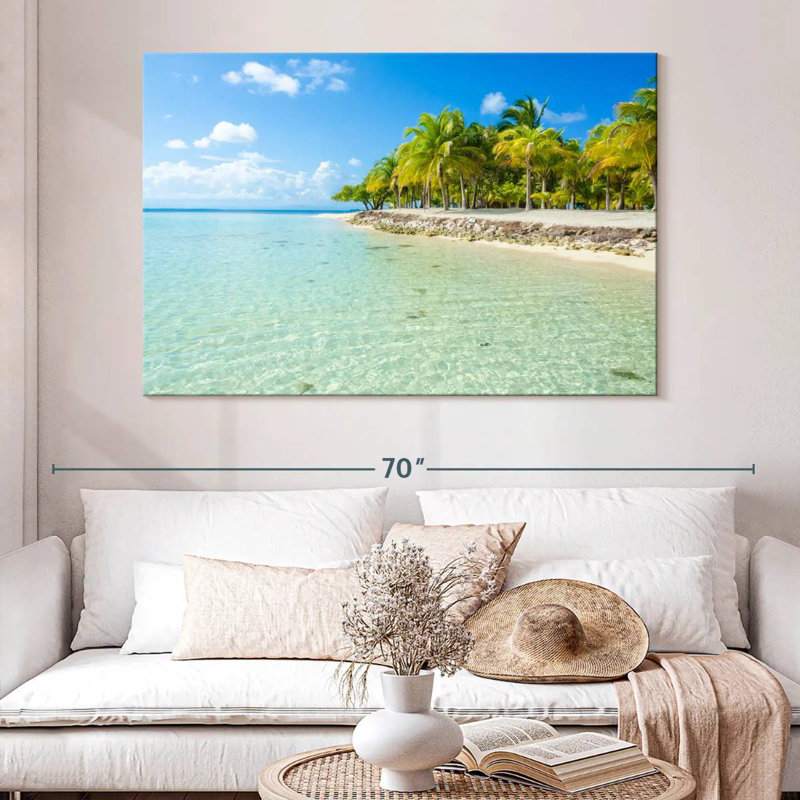 Gillard Belize Beach, 34" H x 51" W
