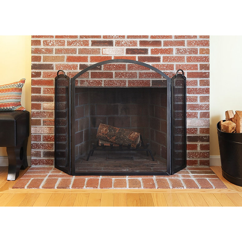Mohsin Iron Fireplace Screen, Small