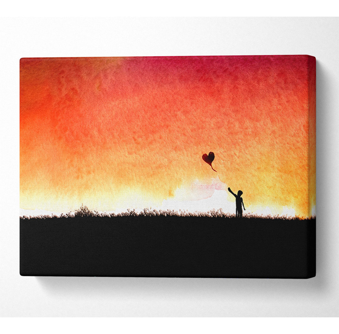 Feel My Love - Kunstdrucke auf Leinwand - Wrapped Canvas