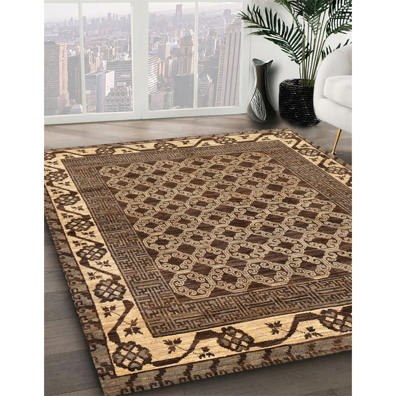 Tapis abstrait moderne 297, Rectangle 8 pi x 10 pi