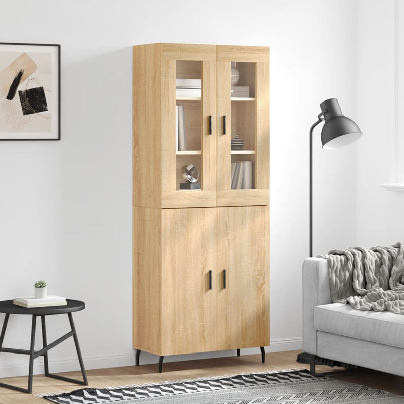 Michaelynn Display Cabinet, Sonoma Oak