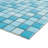 Tropical Night 0.98" x 0.98" Porcelain Mosaic Wall & Floor Tile-69567187