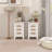 Nightstands Set Of 2 With Rattan-Woven Surfaces And Three Drawers, Exquisite Elegance With Storage Solutions For Bedroom-1376409135