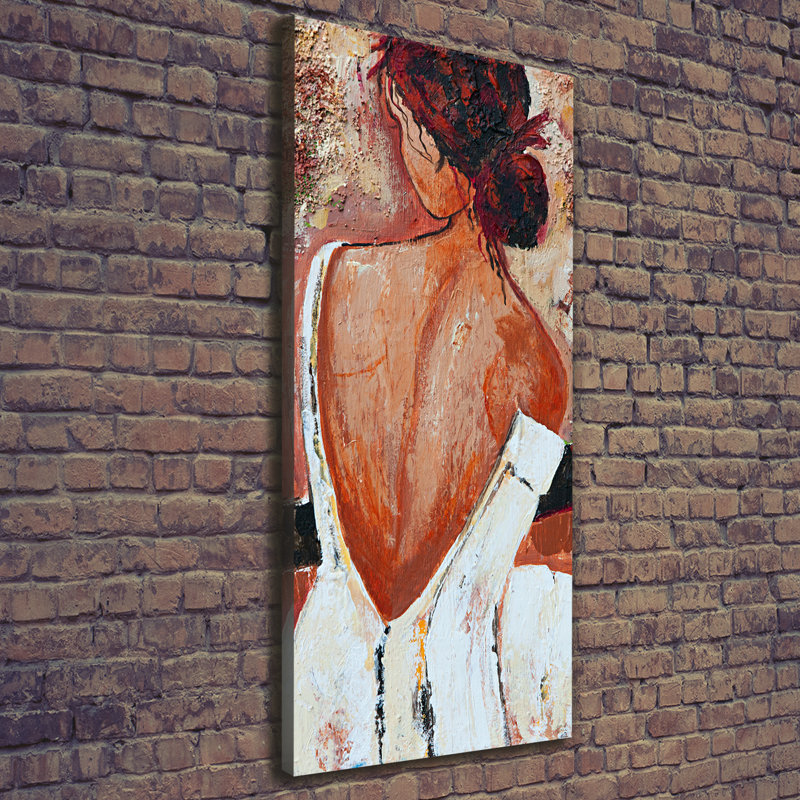 Woman - Wrapped Canvas Print