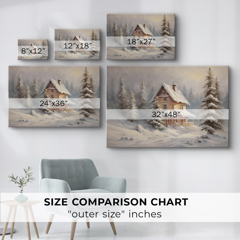 Paysages rétro-CVII - Cavas enveloppés de galerie, 24 x 36