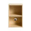 Meuble-lavabo mural de 60 po avec lavabo d'art en céramique et tablettes de rangement, porte à fermeture en douceur, matériau en contreplaqué rembourré de kd, surface d'eau, conception moderne à espace élargi, bords arrondis, 45 po