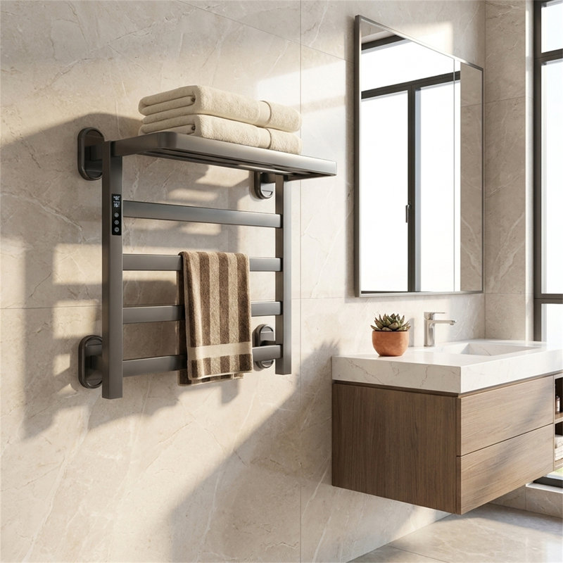 Smart Suction Cup Heated Towel