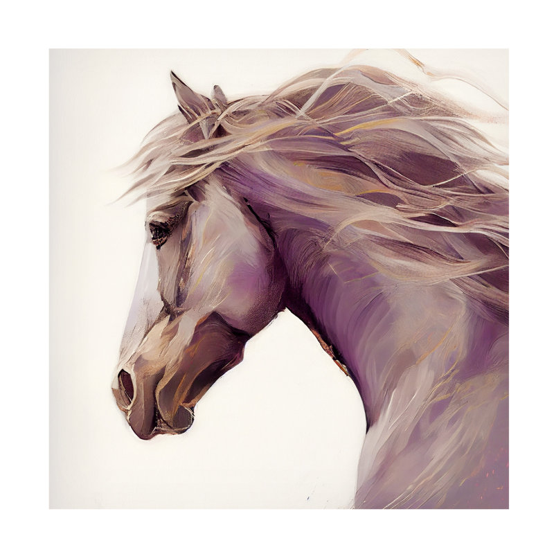 Sasha Magic Mane I Canvas Art, 14'' H x 14'' W