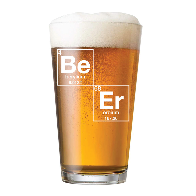 Rouidate 16oz. Handmade Pint Glass Set