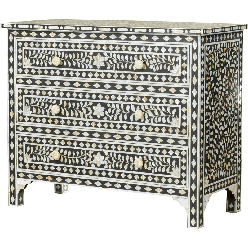 Vivienne Mother Of Pearl Drawer Chest