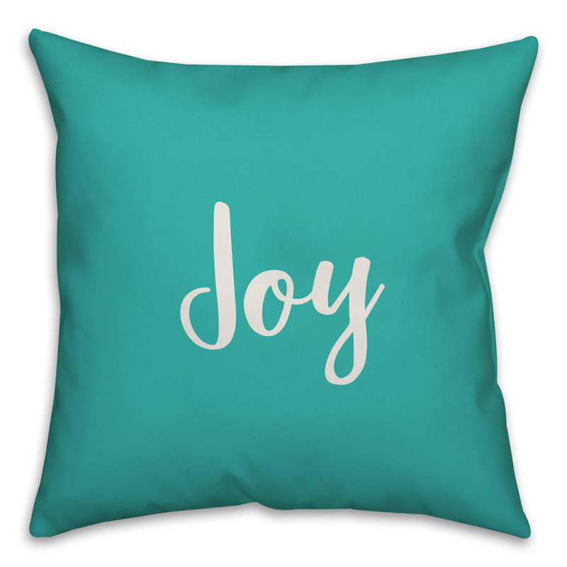  Coussin Joy, Bleu sarcelle, Housse de coussin